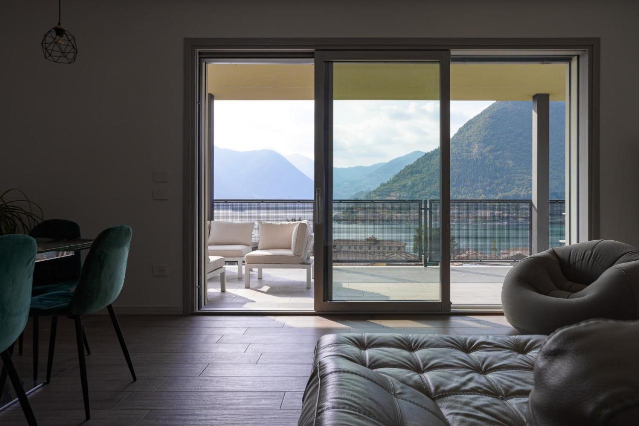 Lake Iseo Panorama Sulzano Luaran gambar