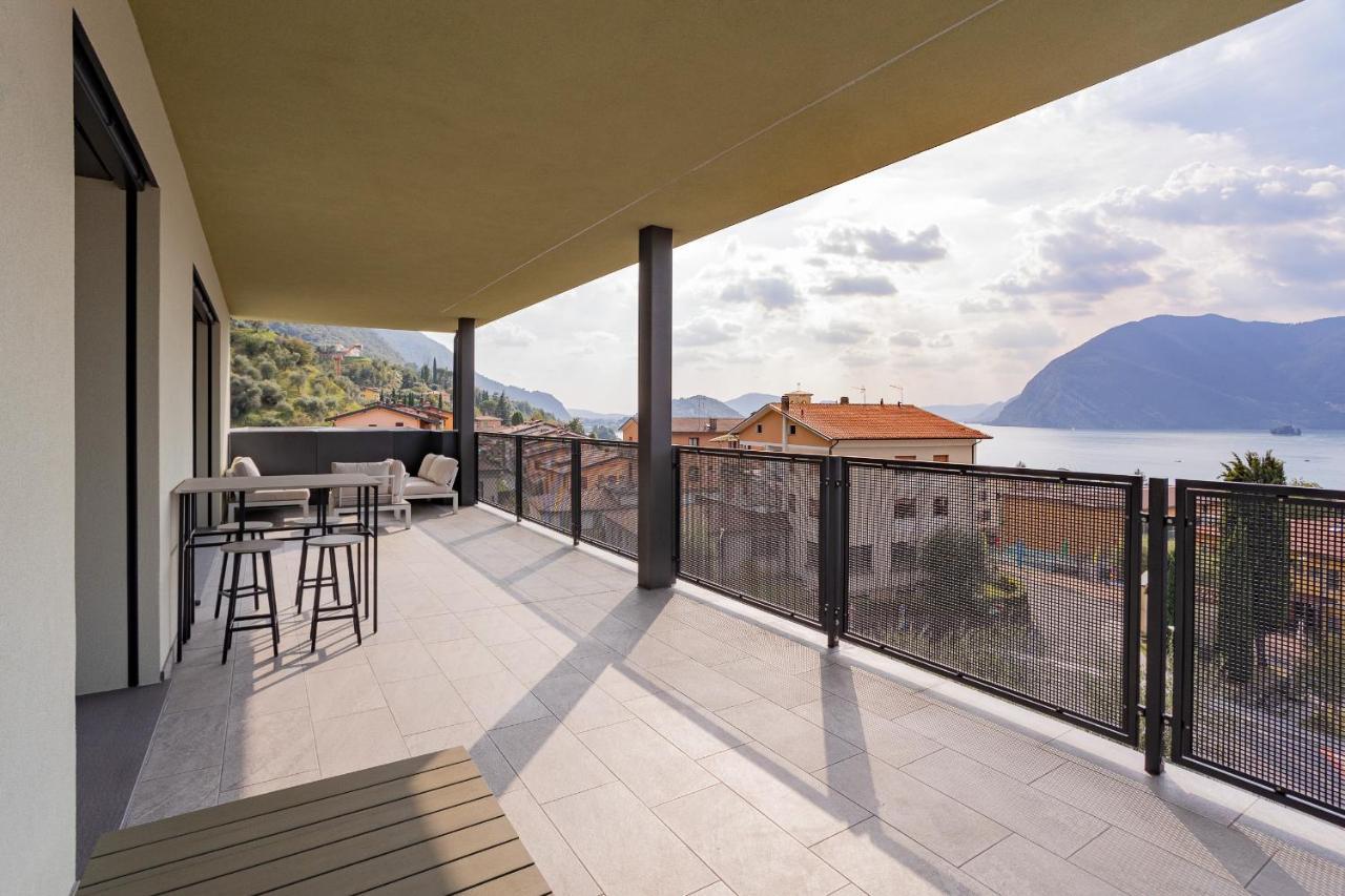 Lake Iseo Panorama Sulzano Luaran gambar